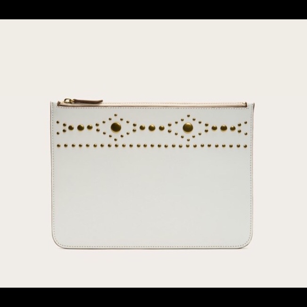 NWT Frye Harness Stud Pouch